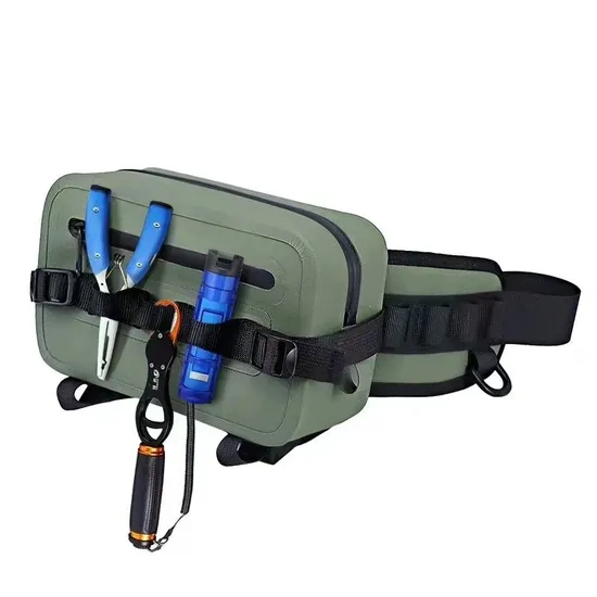 Marsupio da pesca impermeabile all'aperto in PVC TPU